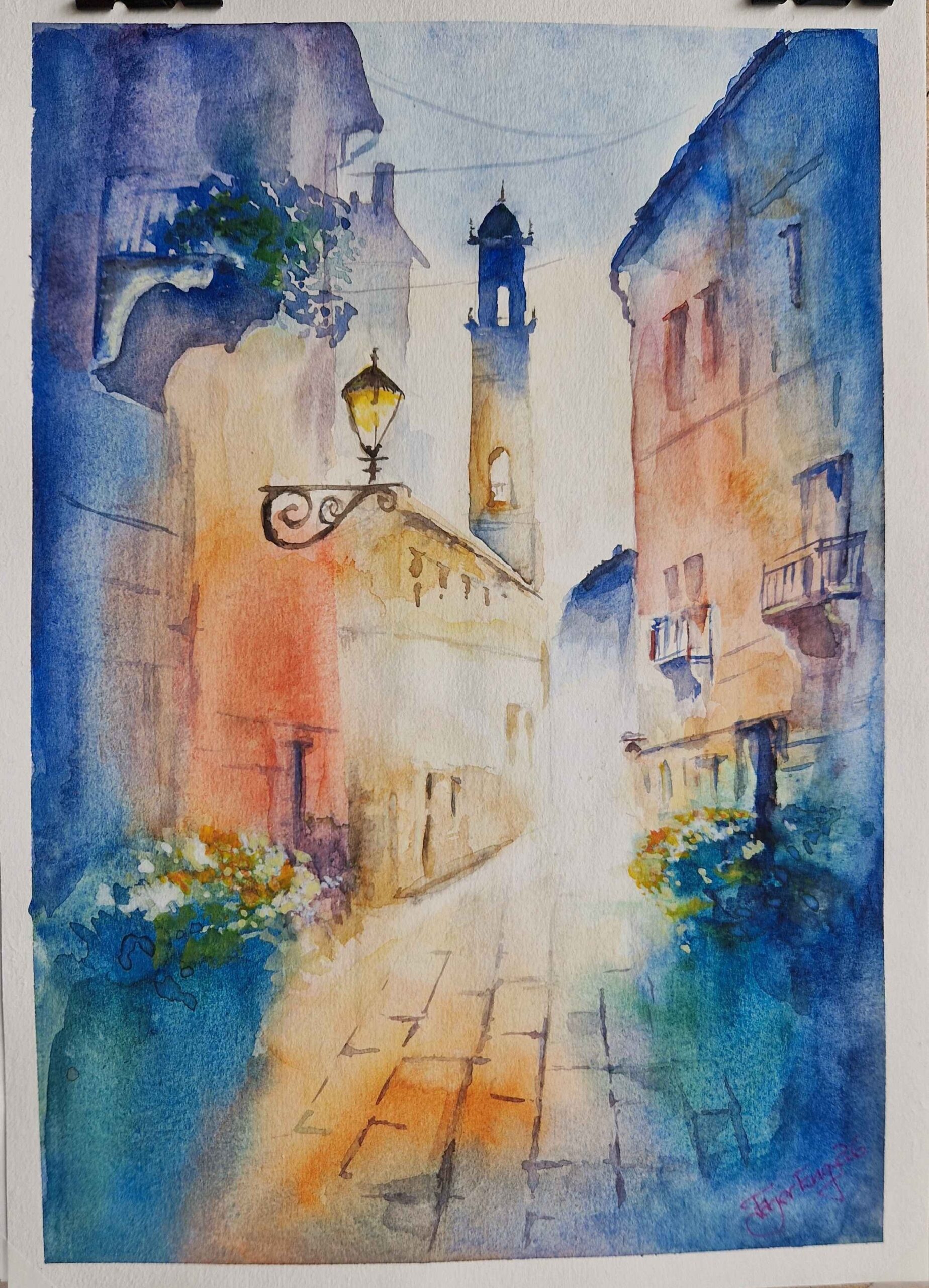 City evening