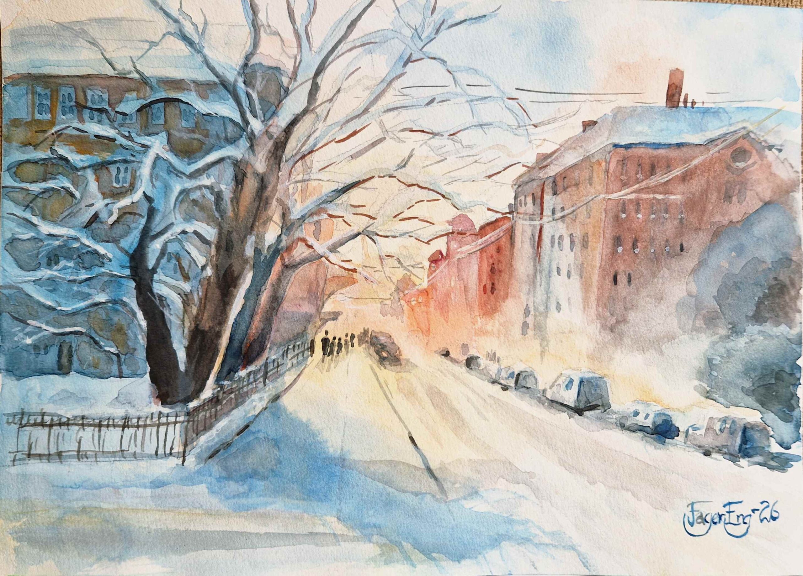 Winter in the city